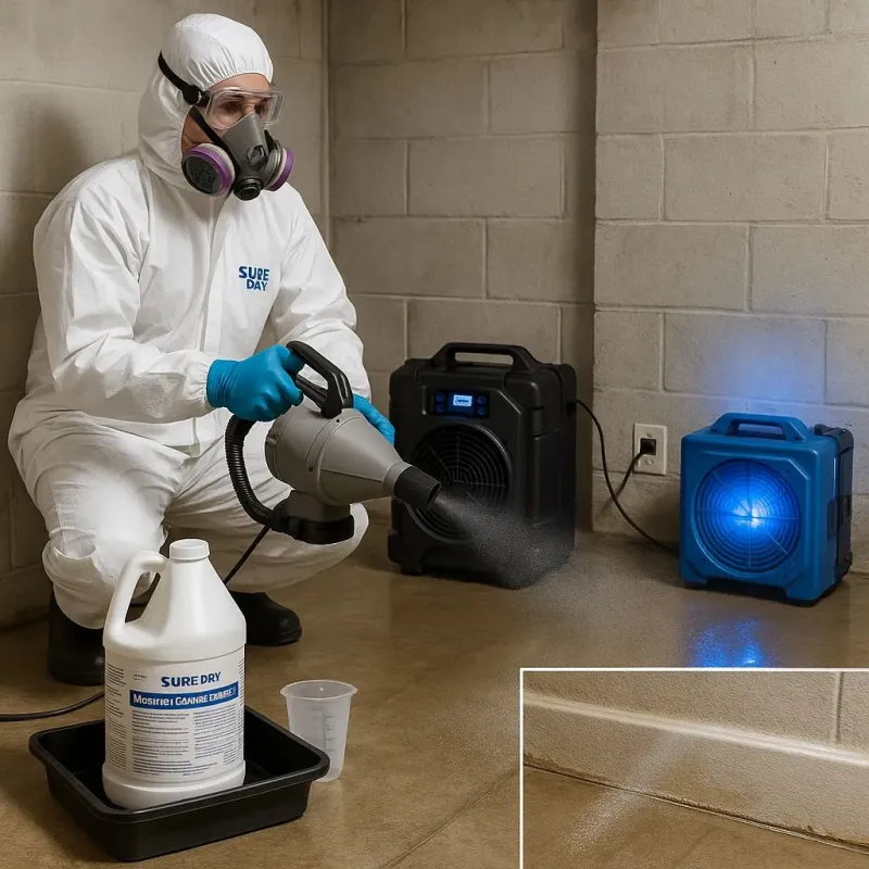 Sanitization and Odor Removal process in Bismarck, ND